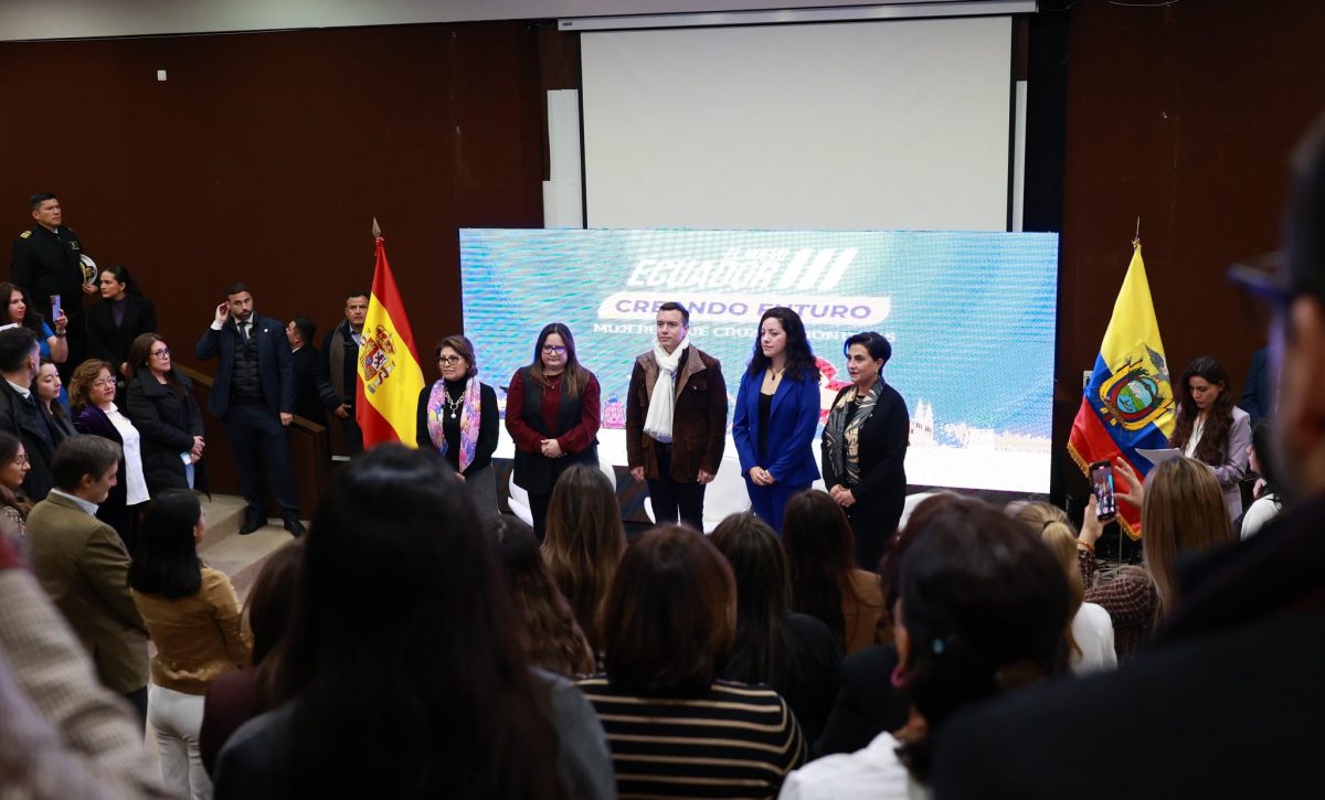 El presidente Daniel Noboa inició su agenda en Madrid, España. FOTO: @Presidencia_Ec.