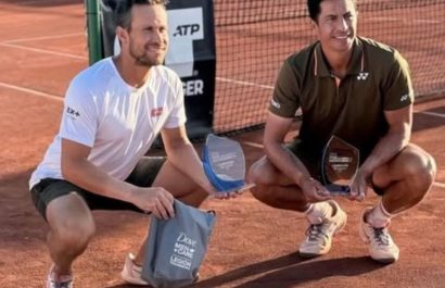 Gonzalo Escobar junto al mexicano Miguel Reyes Varela logró el título en dobles en el Challenger 75 de Antofagasta.