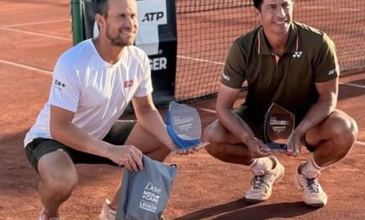 Gonzalo Escobar junto al mexicano Miguel Reyes Varela logró el título en dobles en el Challenger 75 de Antofagasta.