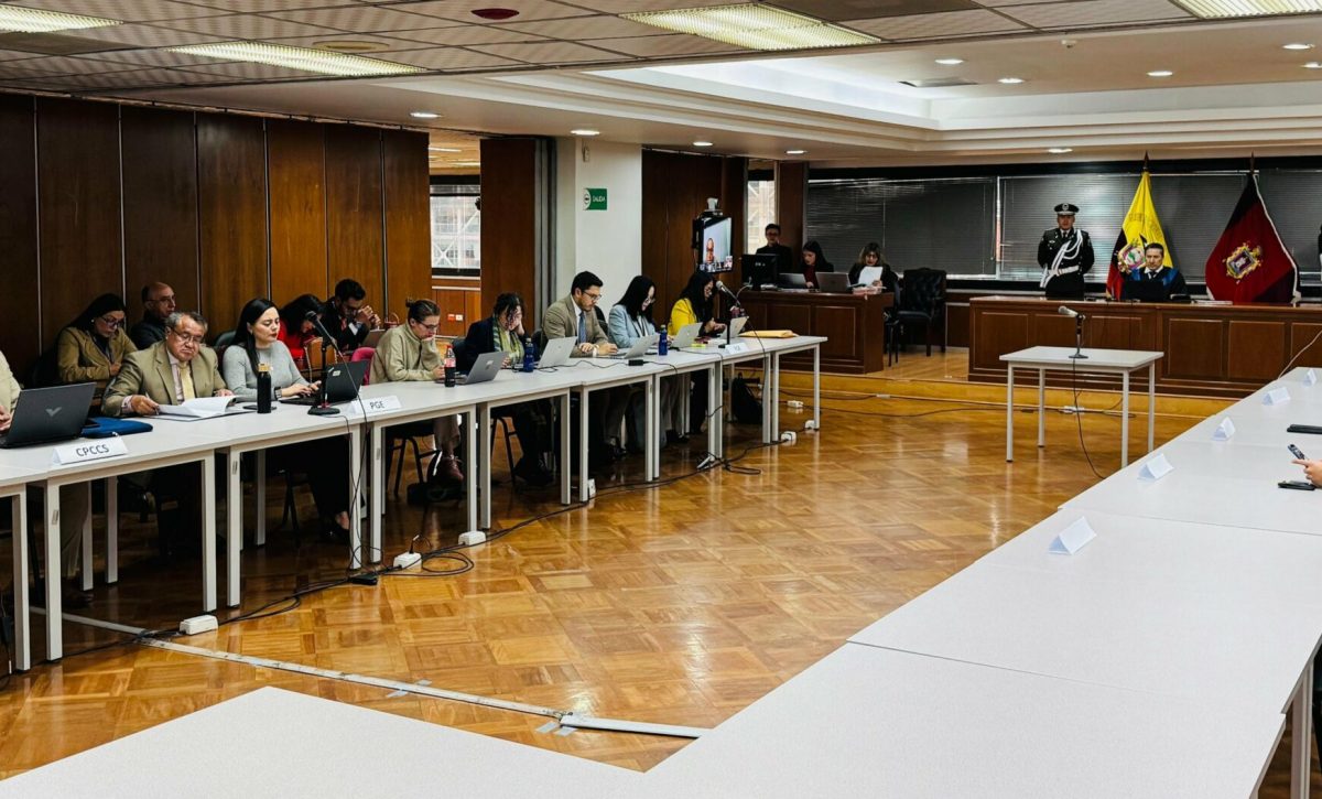 El juez Marco Aguirre, reinstaló audiencia preparatoria de juicio por el caso Reconstrucción.