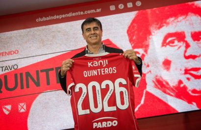 Gustavo Quinteros desde este lunes asume como DT de Independiente de Avellaneda.