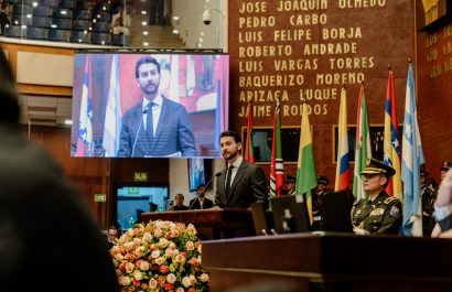 El presidente de la Asamblea Nacional, Niels Olsen. FOTO: @NielsOlsen.