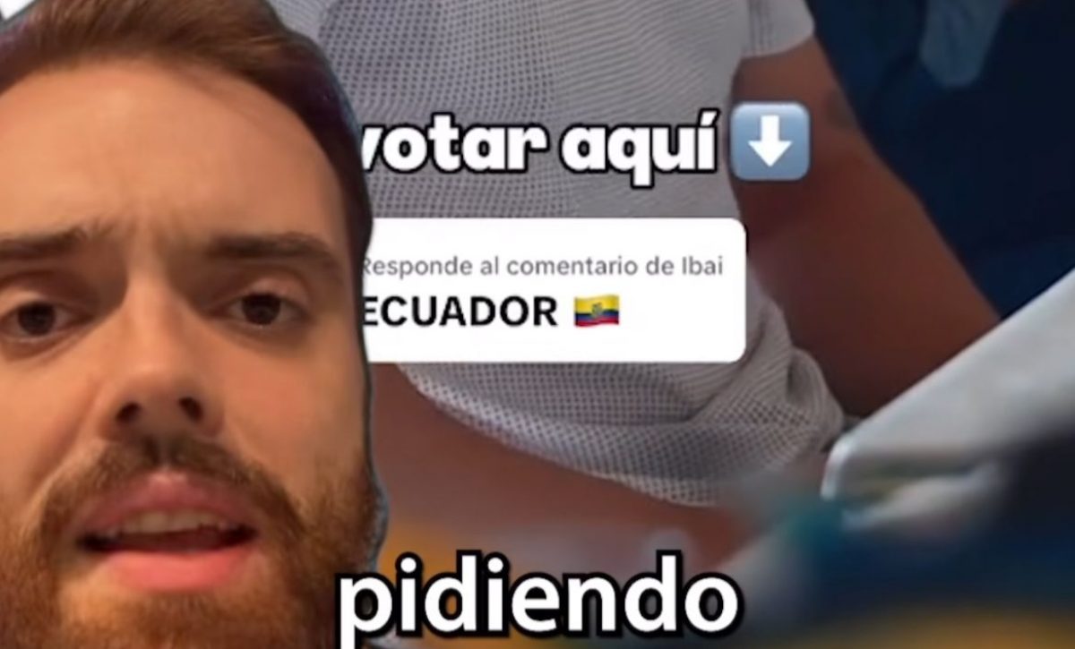 Ibai Llanos “Hasta el presidente de Ecuador pidiendo votos, sobre el Mundial de los desayunos