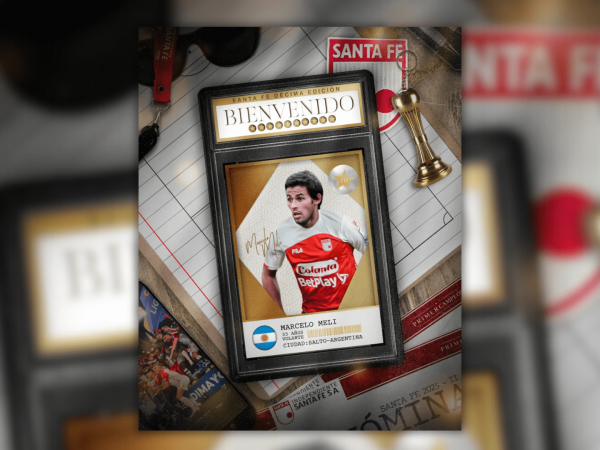 Independiente Santa Fe oficializa el fichaje del argentino Marcelo Meli