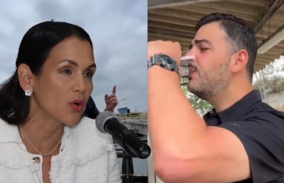 Inés Manzano, ministra de Ambiente, arremete en contra de Aquiles Álvarez, alcalde de Guayaquil.