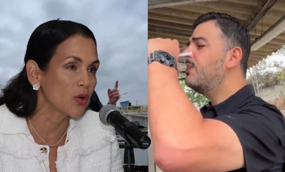 Inés Manzano, ministra de Ambiente, arremete en contra de Aquiles Álvarez, alcalde de Guayaquil.