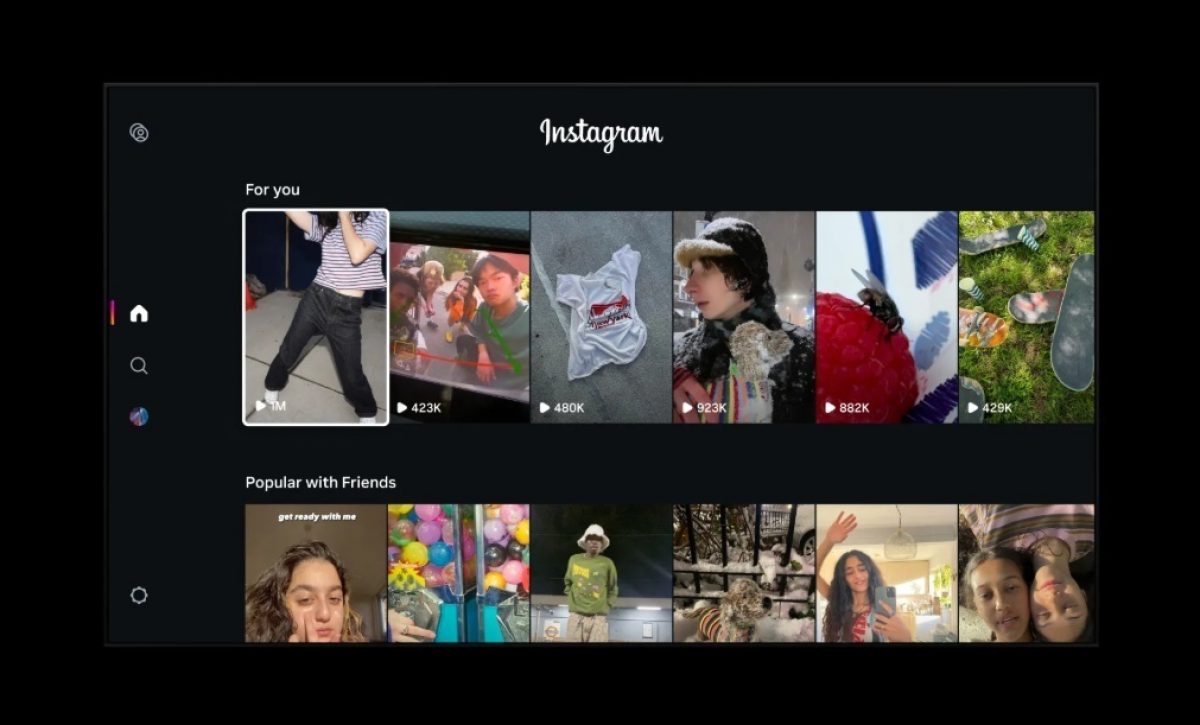 Vista de la nueva función de Instagram.