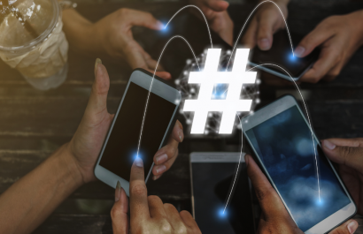 El uso de 'hashtags' es muy popular en diversas redes sociales.