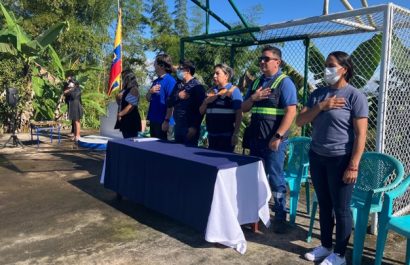 Instalan juegos infantiles en nueve escuelas cercanas al complejo hidroeléctrico Toachi Pilatón