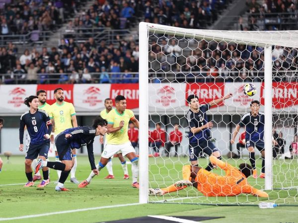 Japón supera a Brasil en amistoso y le gana por primera vez en la historia.
