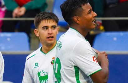 Jeremy Arévalo marca en el empate 1-1 entre Racing de Santander y Huesca