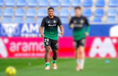 Jeremy Arévalo ya no entrena con el primer equipo del Racing de Santander y espera al 2 de enero para llegar al Stuttgart