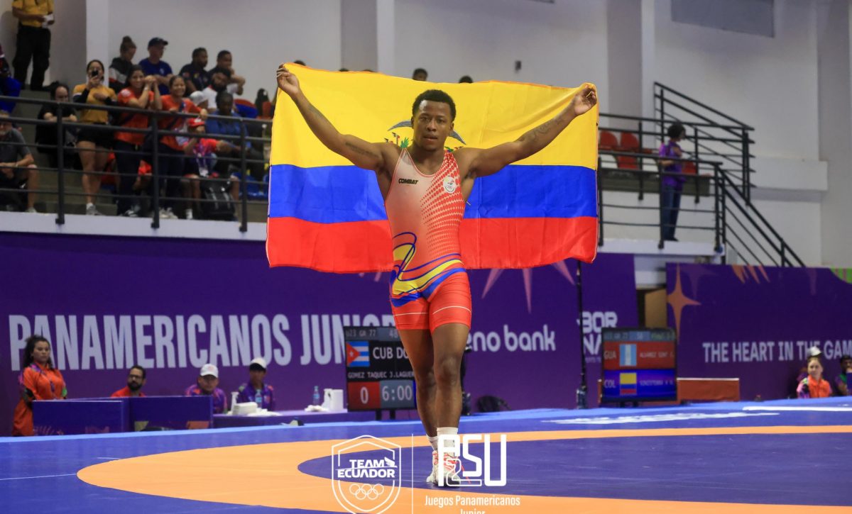 Jeremy Peralta gana oro en lucha grecorromana y clasifica a Lima 2027