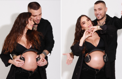 Jessi Uribe y Paola Jara vivieron con alegría e ilusión su primer embarazo juntos.