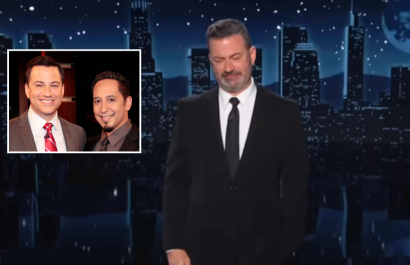 Jimmy Kimmel llora en vivo por la muerte de su amigo Cleto Escobedo, líder de la banda de su show