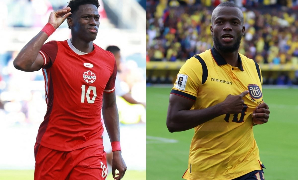 Jonathan Davis en Canadá y Enner Valencia en Ecuador serán titulares esta noche.
