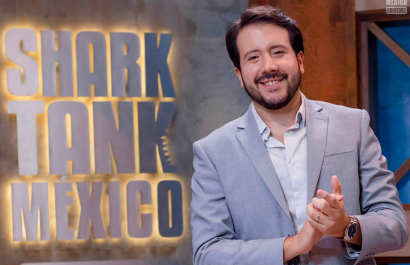 Jorge Ulloa durante su paso por Shark Tank.