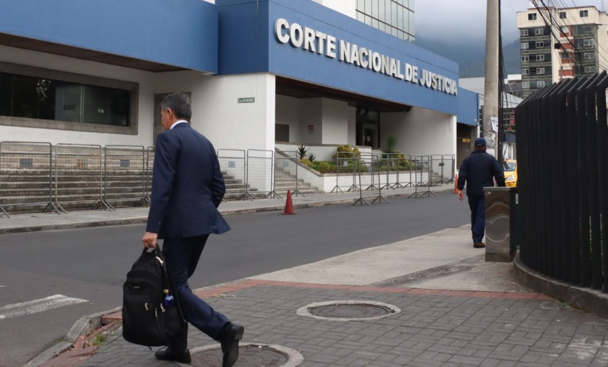 José Suing renuncia a su cargo como presidente de la Corte Nacional de Justicia. (API)