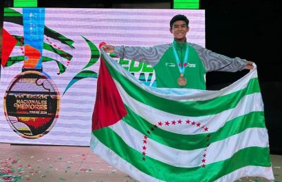 Juan Carlos Vera, de 13 años, integra el equipo Johan Strauss para el Sudamericano de Clubes.