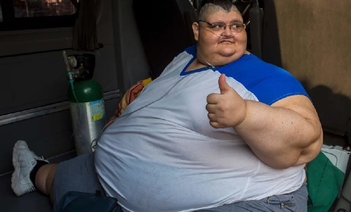 Juan Pedro Franco, el mexicano que en 2017 obtuvo el récord Guinness como el hombre más obeso del mundo al registrar cerca de 595 kilogramos,