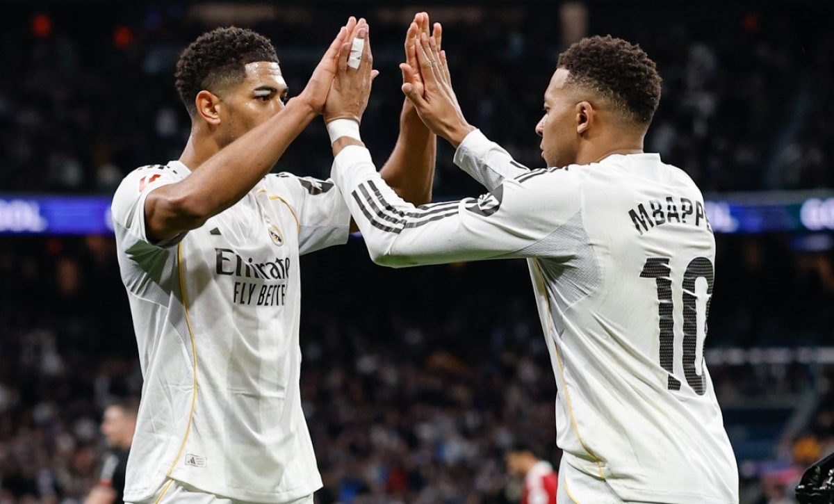 Jude Bellingham y Kylian Mbappé le dieron el triunfo a Real Madrid.