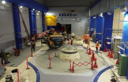 La Central Hidroeléctrica Alluriquín vuelve a operar con sus tres unidades de generación después de 14 años de abandono