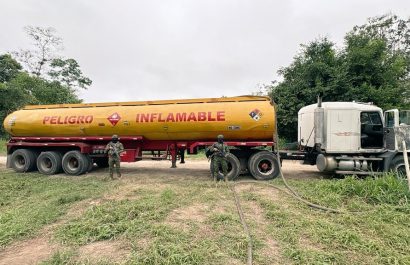 La Concordia bajo vigilancia decomisan 10.000 galones de combustible sustraído del poliducto