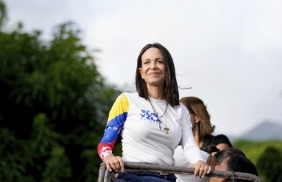 La opositora venezolana María Corina Machado.