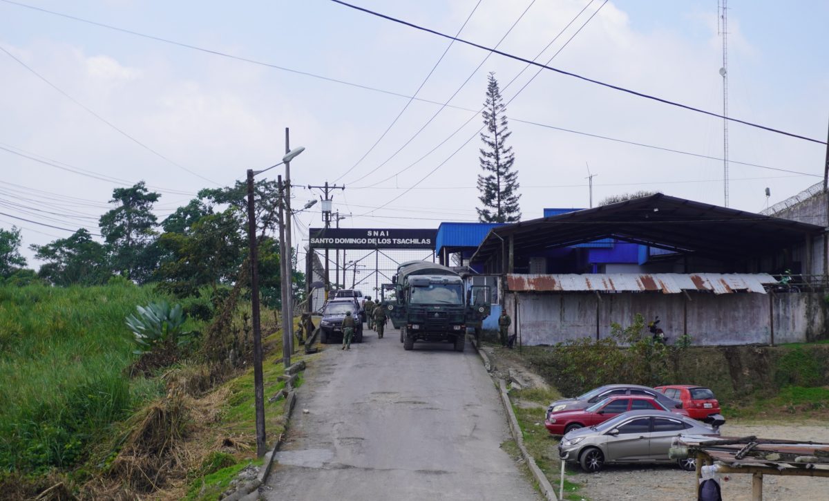 La Policía Nacional asume control del centro carcelario Bellavista en Santo Domingo de los Tsáchilas