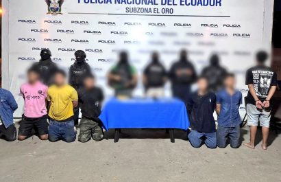 La Policía Nacional ejecutó entre el lunes 1 y martes 2 de diciembre un total de 20 operativos simultáneos en nueve provinciasentre ellas Manabí.