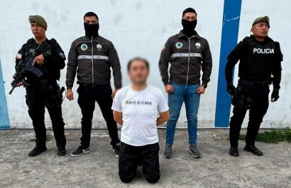 La Policía capturó, en Quito, al ciudadano Stalin M., identificado como el segundo más buscado del país por el presunto delito de defraudación tributaria.