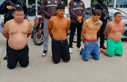 La Policía liberó a un comerciante secuestrado y detuvo a cuatro presuntos responsables durante un operativo realizado en el sector de La Paola,