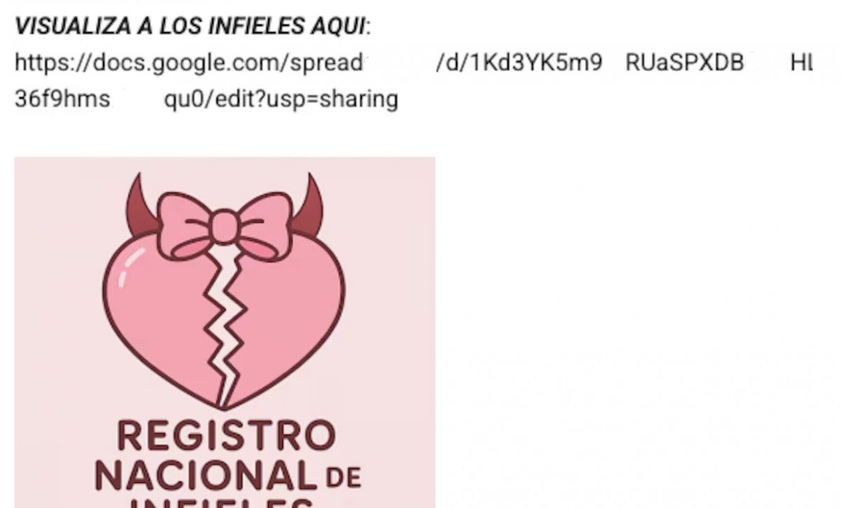 La Superintendencia de Protección de Datos de Ecuador (SuperDatos) anunció que inició una investigación de oficio por el “Registro Nacional de Infieles”