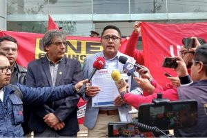 La UNE reacciona ante los recientes anuncios del Gobierno sobre las medidas para combatir la inseguridad en planteles educativos. FOTO: UNE.
