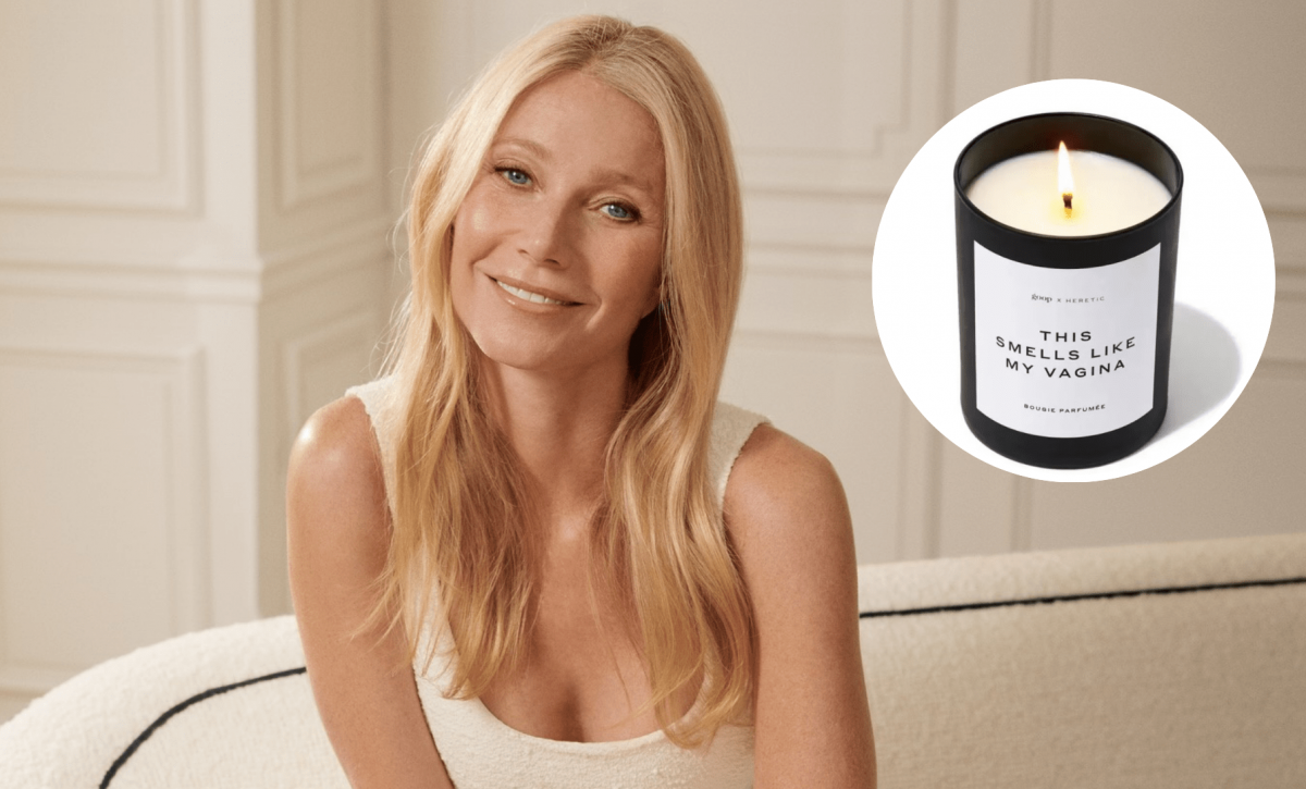 La actriz Gwyneth Paltrow revela la verdad tras su vela con olor a vagina