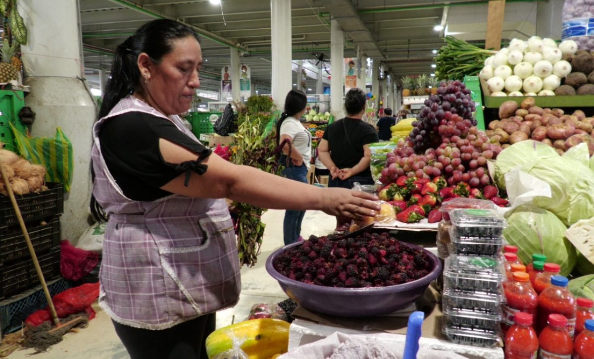 La venta de productos para elaborar la colada morada se dispara a última hora en Portoviejo, según comerciantes. (El Diario) La venta de productos para elaborar la colada morada se dispara a "última hora" en Portoviejo, según comerciantes. (El Diario)