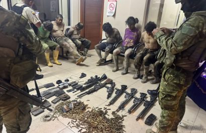 Las Fuerzas Armadas del Ecuador ejecutaron una operación militar en el sector La Chonta, cantón Pucará, provincia de Azuay.