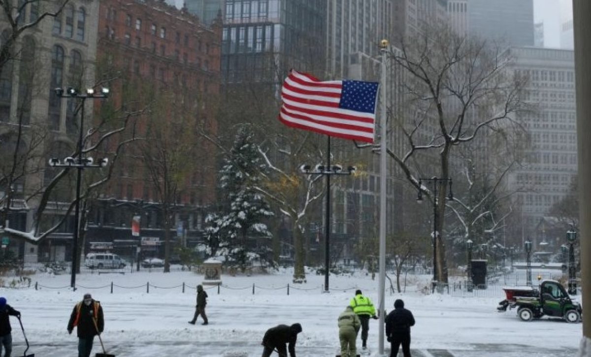 Las autoridades meteorológicas emitieron un aviso por tormenta invernal para la ciudad de Nueva York y amplias zonas del noreste de Estados Unidos.