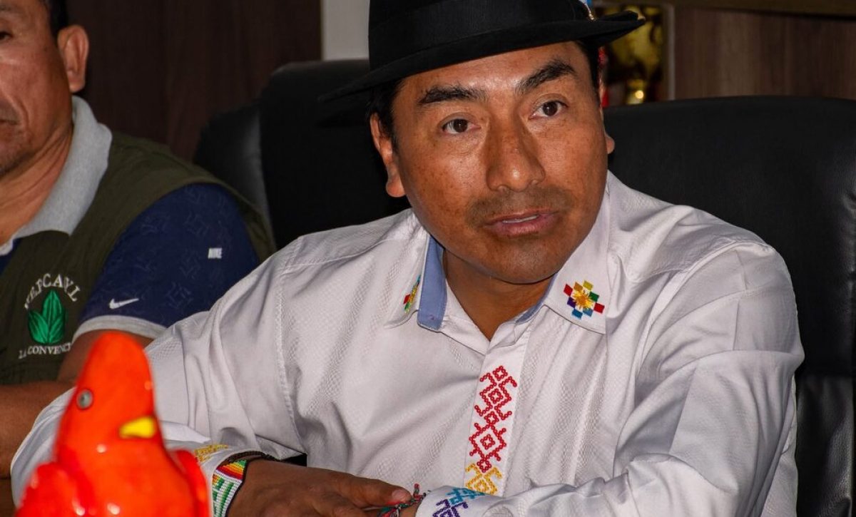 Leonidas Iza asegura que agentes de inteligencia intentaron atentar contra su vida