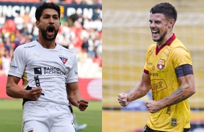 Jeison Medina y Joaquín Valiente en Liga de Quito y Barcelona serían titulares este viernes.