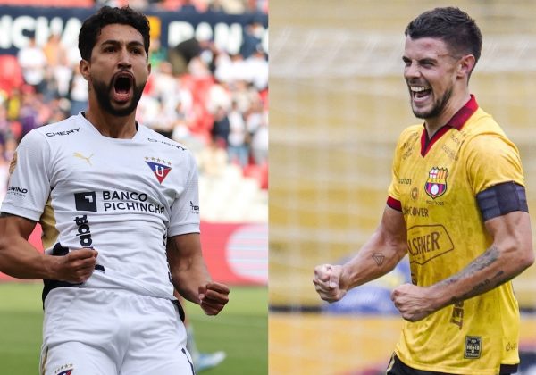 Jeison Medina y Joaquín Valiente en Liga de Quito y Barcelona serían titulares este viernes.