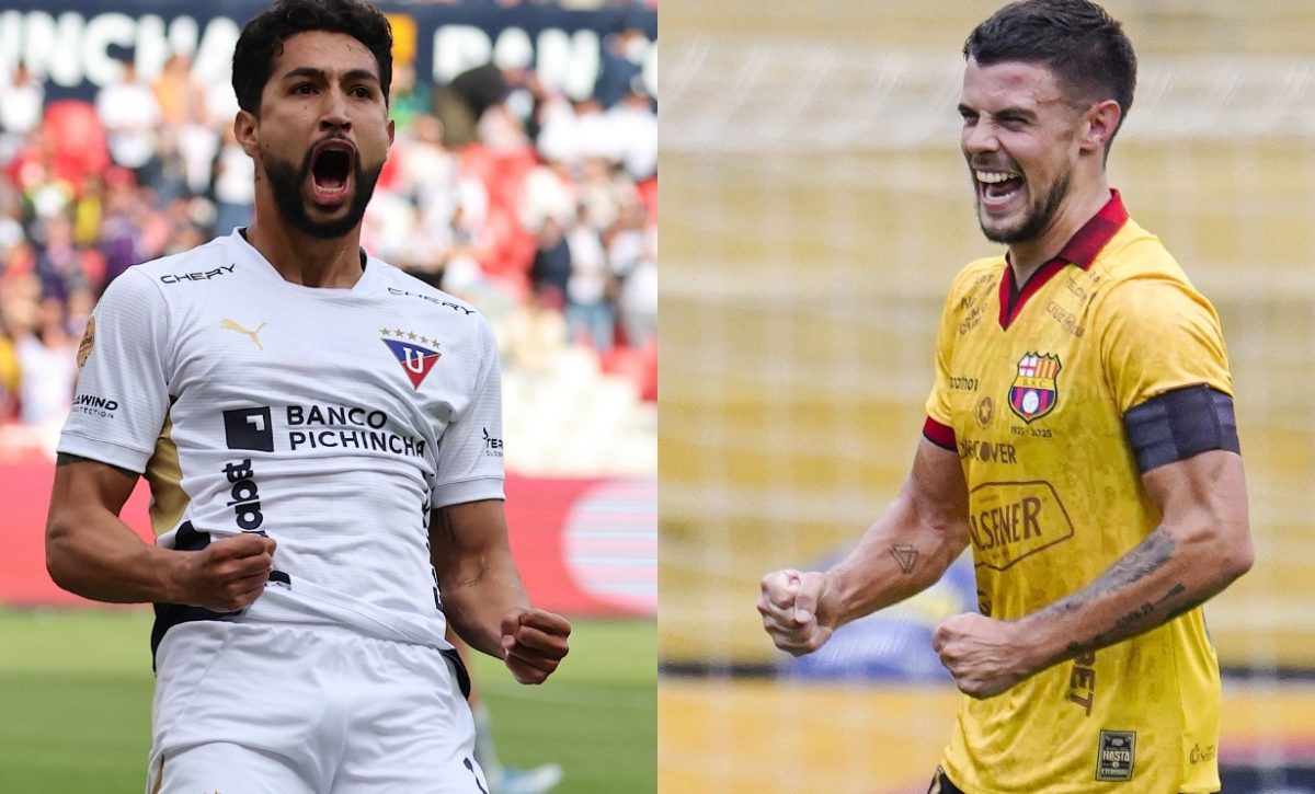 Jeison Medina y Joaquín Valiente en Liga de Quito y Barcelona serían titulares este viernes.