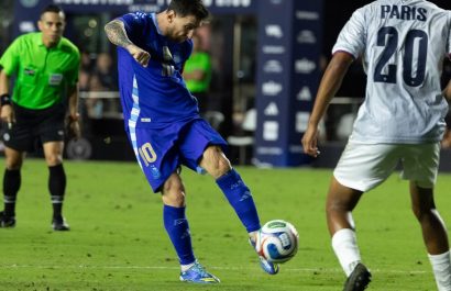 Lionel Messi alcanza 60 asistencias con la albiceleste.