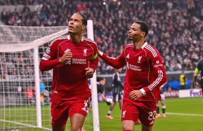 Liverpool golea 5-1 al Eintracht Frankfurt en la Champions League.