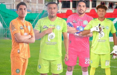 Los arqueros que forman parte de Liga de Portoviejo.