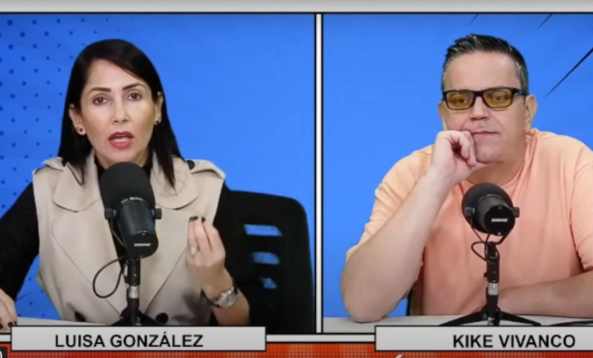 Luisa González, excandidata a la Presidencia, habla sobre la fallida conformación de la Bancada de la Gente en la Asamblea Nacional. (Captura de pantalla).