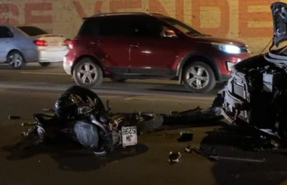 El siniestro vial se dio en el sector Las Paolas de Montecristi.