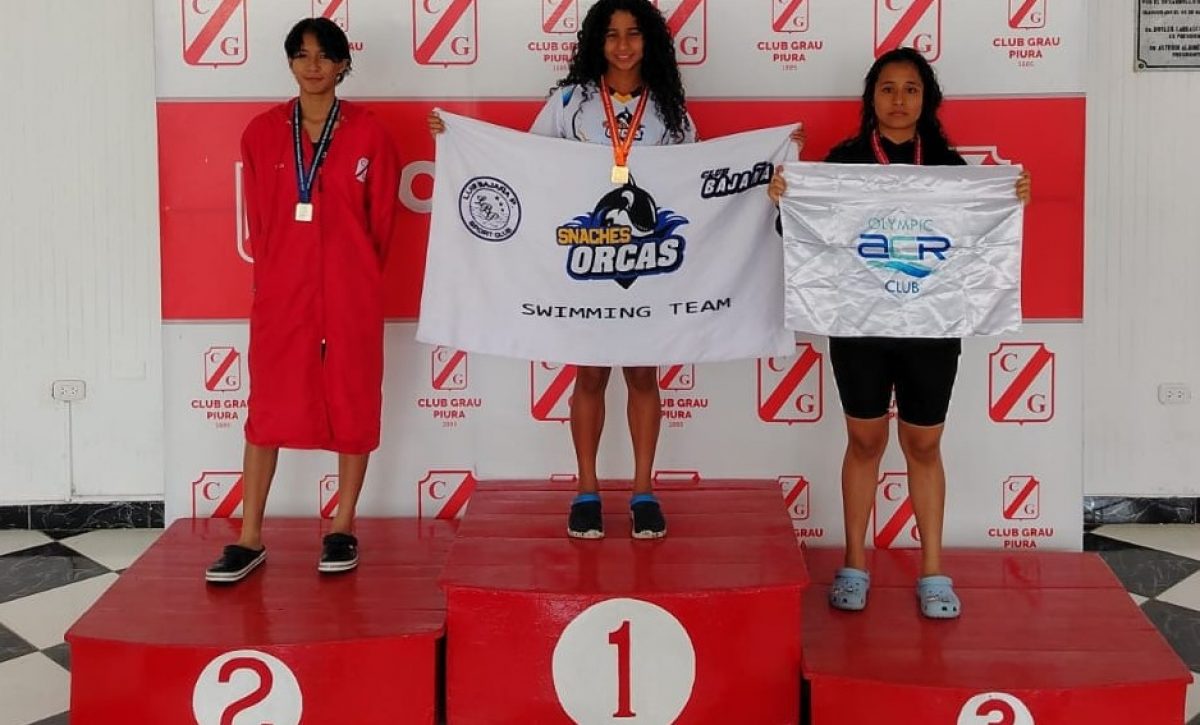 Manabita Uma Córdova conquista seis medallas en la Copa Club Grau 2025