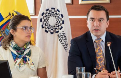 María José Pinto asume la Presidencia en un Ecuador blindado por decreto de estado de excepción y récord en violencia.