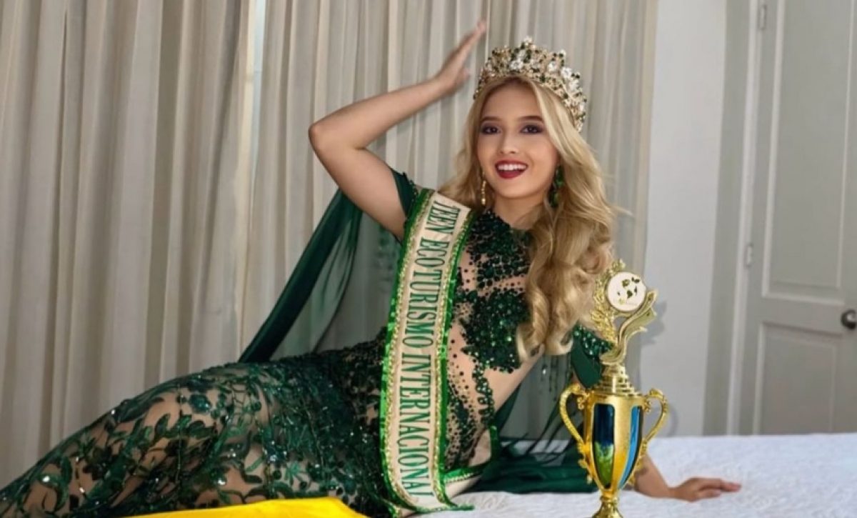 María Sol Taranto, de Manabí, se corona como Teen Ecoturismo Internacional en República Dominicana. (Instagram)